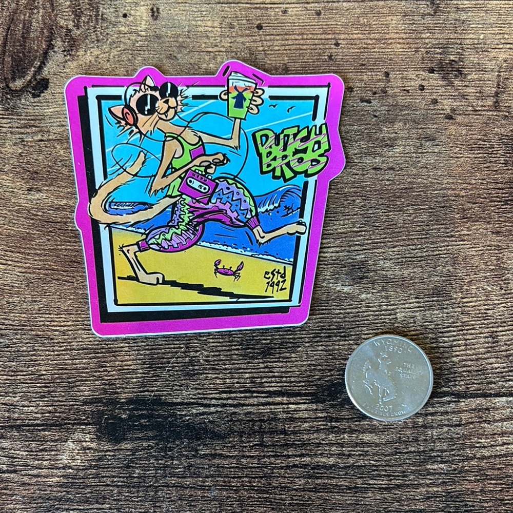 Dutch Bros Monthly Free Sticker 2023